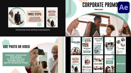 Corporate Promo Slideshow | After Effects