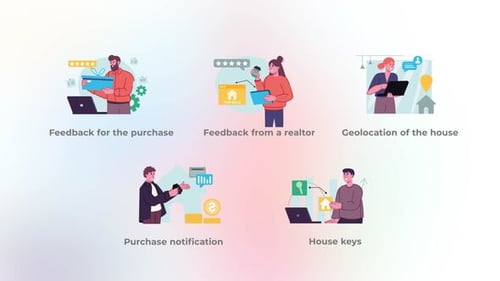 Real estate - Flat concept