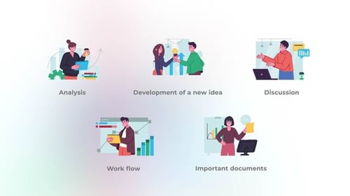 Work flow - Flat concept