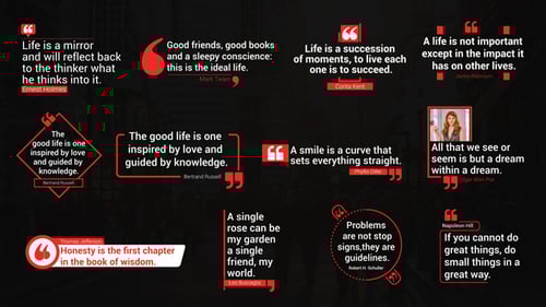 Elegant Quotes Designs