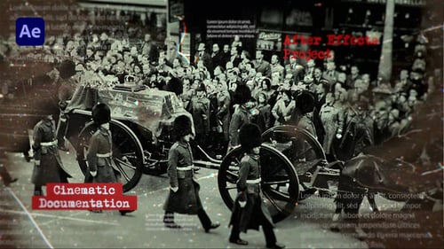 Presentación de diapositivas histórica - Documental antiguo