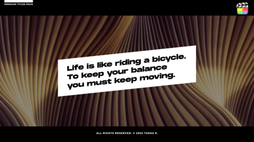 Modern Kinetic Typography Text Animation Pack