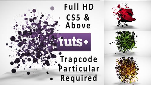 Dynamic Particle Burst Logo Reveal