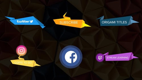 Origami Lower Thirds for DaVinci Resolve