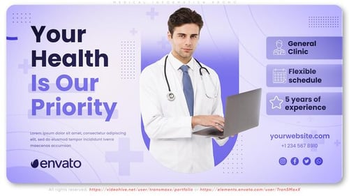 Clean Healthcare Business Service Promo Slideshow