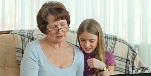 Álbum de fotos de la abuela