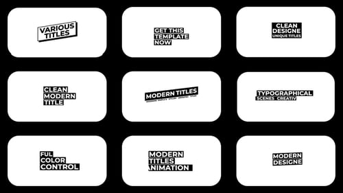 Modern Titles | MOGRT