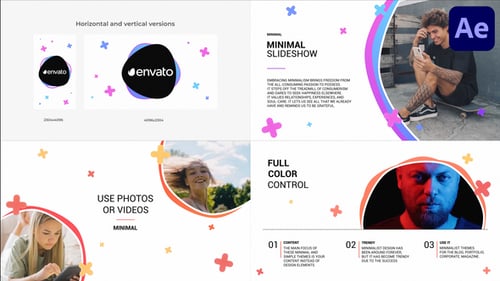 Dynamic Fluid Shapes Slideshow for Modern Presentations