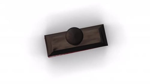 Gritty Rubber Stamp DONE Text Reveal Animation
