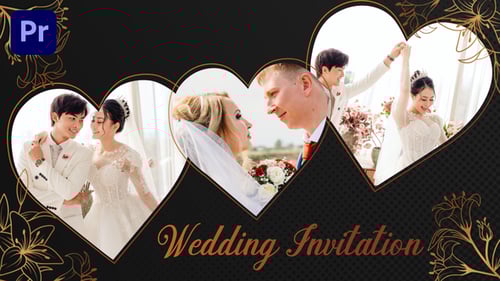 Romantic Wedding Invitation (MOGRT)