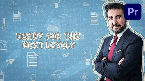 Gritty Hand Drawn Corporate Intro with Tear Transitions