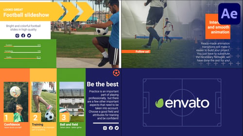 Football Slideshow | After Effects