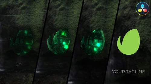 Emerald Logo for Davinci Resolve