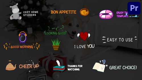 Cute Cartoon Titles for Premiere Pro