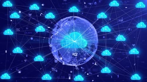 Cloud Computing Interaktive Internet-Informationsübertragung mit großen Datenmengen