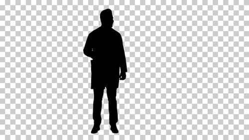 Silhouette Doctor showing , Alpha Channel