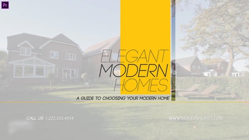 Modern Homes Real Estate Showcase TV Spot