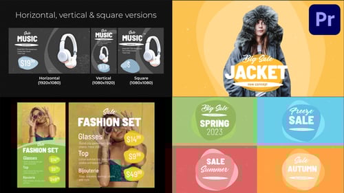 Dynamic Sales Promotion Slides with Fluid Transitions