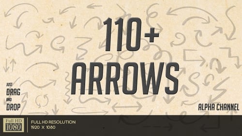 Dynamic Hand Drawn Sketch Arrow and Line Doodle Animations
