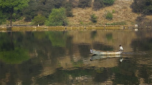 Barco solitario