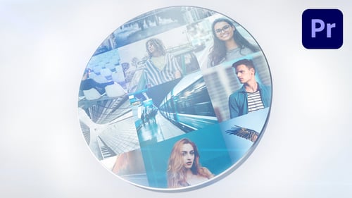 Sleek 3D Multiscreen Logo Intro