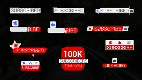 Clean Youtube Subscribe Pack