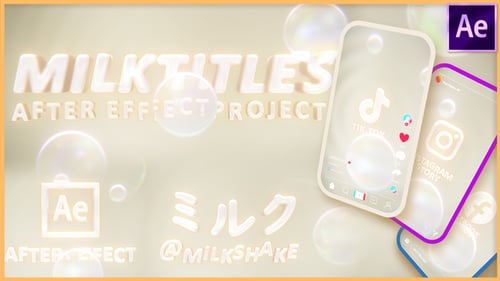 Milk Logo Text Titles