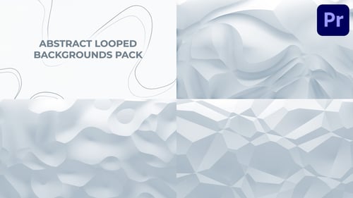 Abstract Looped Backgrounds Pack for Premiere Pro