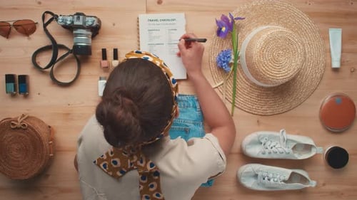 Overhead of Traveler Checking Packing Checklist