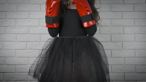 Powerful Girl Boxer