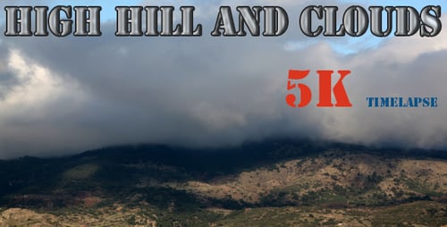 Die Wolken und die Hügel 5K Timelapse