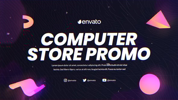 Computer Store Promo, Product Promo ft. tech promo & technology - Envato