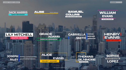 Lower Thirds V2 | MOGRt