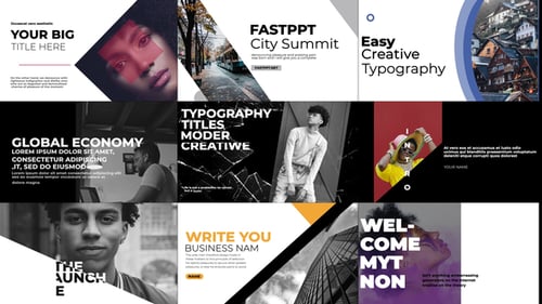 Typography Slides | MOGRT