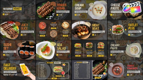 Restaurant Market (Social Media) | FCPX