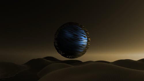 Revelación del Logo de arena en 3D