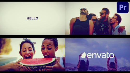 Rhythmic Logo Opener for Premiere Pro