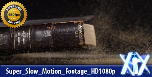 Old Book Falling 480fps