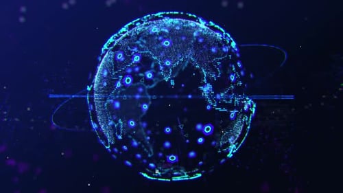 Global News Digital Background Loop