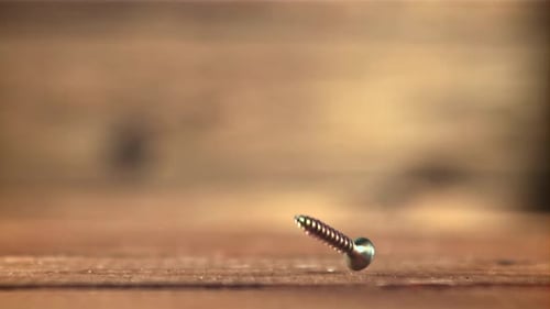 One Selftapping Screw Falls on the Table