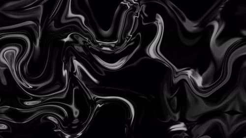 Abstract Mercury Chocolate Liquid Waves Background