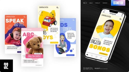 Kids Instagram Stories