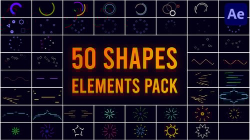 Shape Big Pack for After Effects