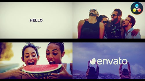 Rhythmic Logo Opener for DaVinci Resolve