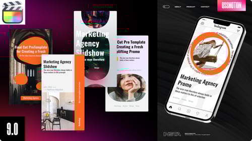 Modern Social Media Marketing Stories Template