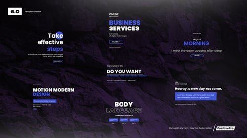 Modern Professional Business Title Animations