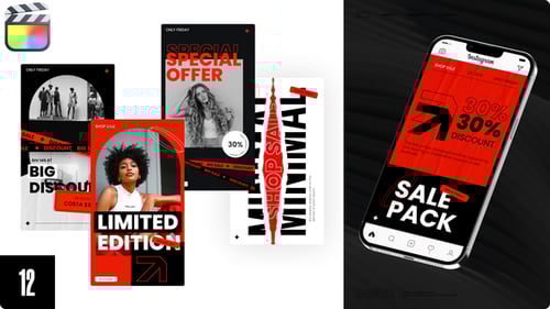 Sale Instagram Stories For FCPX