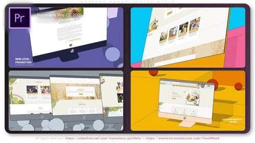 Desktop Promo Sketch Style