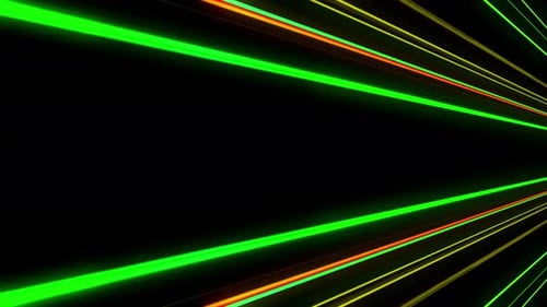Multicolor Laser Light Show 4K