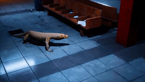 Comodo Dragon in Underground Metro Station